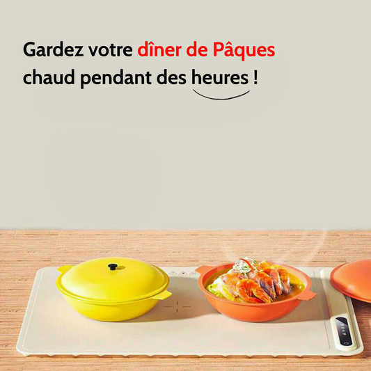 Platéo - Chauffe-plat réglable